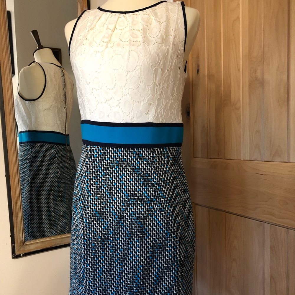 Lace and Tweed Milly Dress